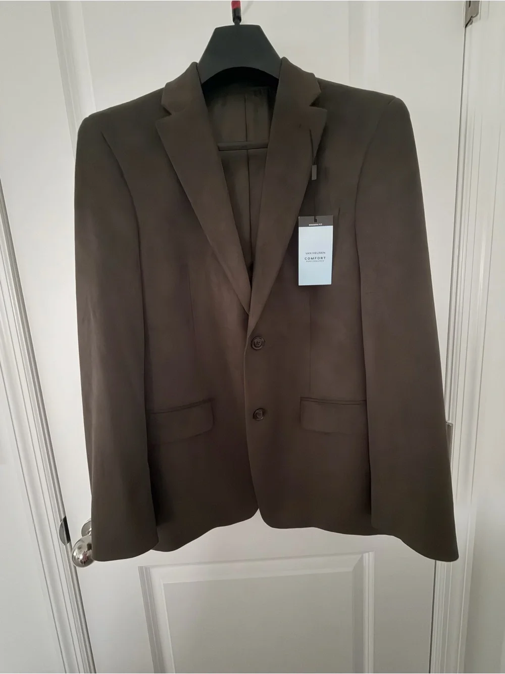 Van Heusen Comfort Performance Modern Fit Blazer – Dark Olive – 38R NWT